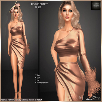 Second Life Marketplace - SAS - Rogue Nude Outfit (LaraX & MB)